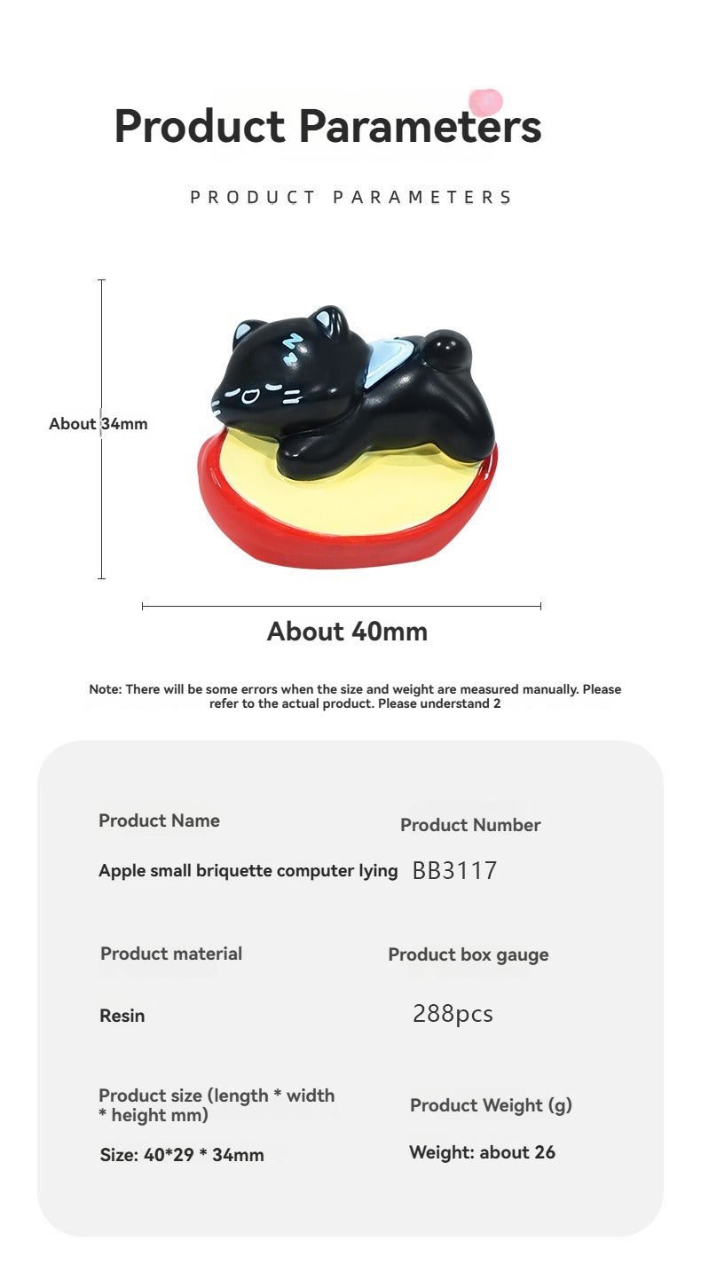 Cat car decoration decoration car center console