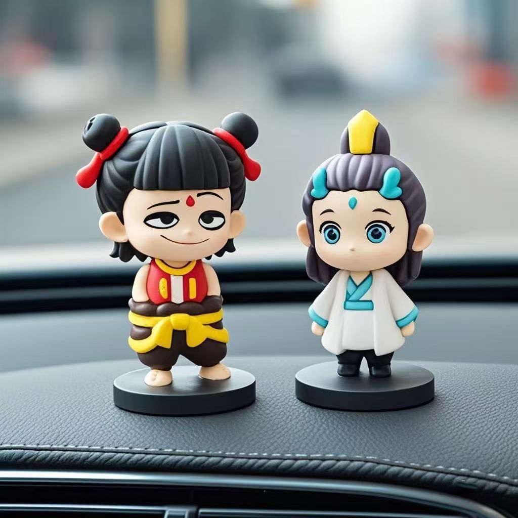 Explosive Nezha Ao Bing Car Decoration