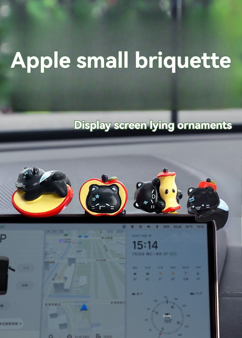 Cat car decoration decoration car center console