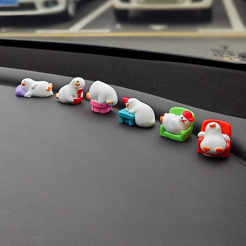 Rotten duckling car decoration decoration car