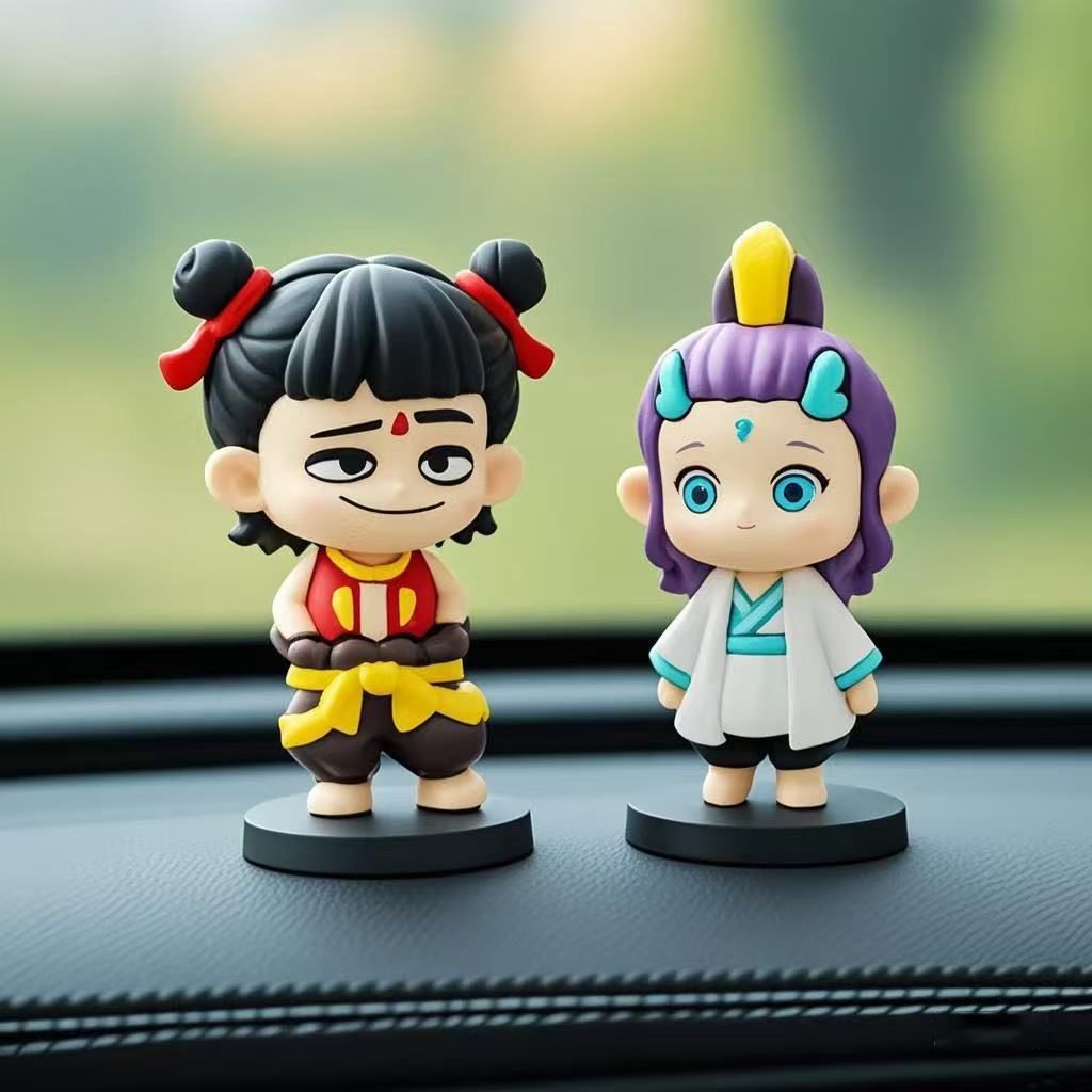 Explosive Nezha Ao Bing Car Decoration