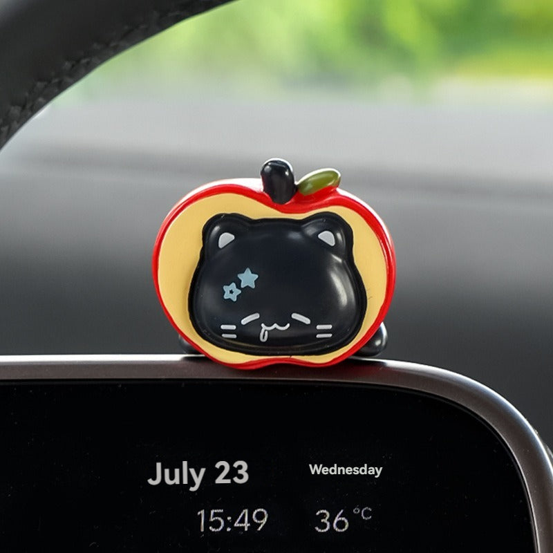 Cat car decoration decoration car center console