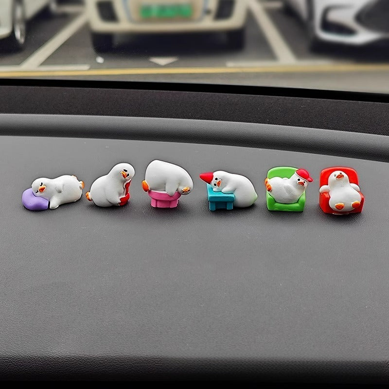 Rotten duckling car decoration decoration car