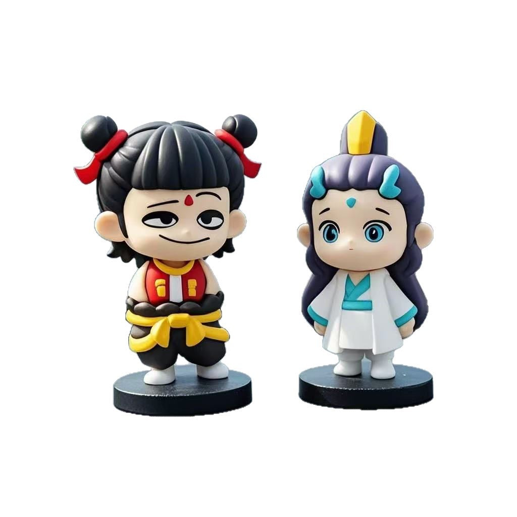 Explosive Nezha Ao Bing Car Decoration