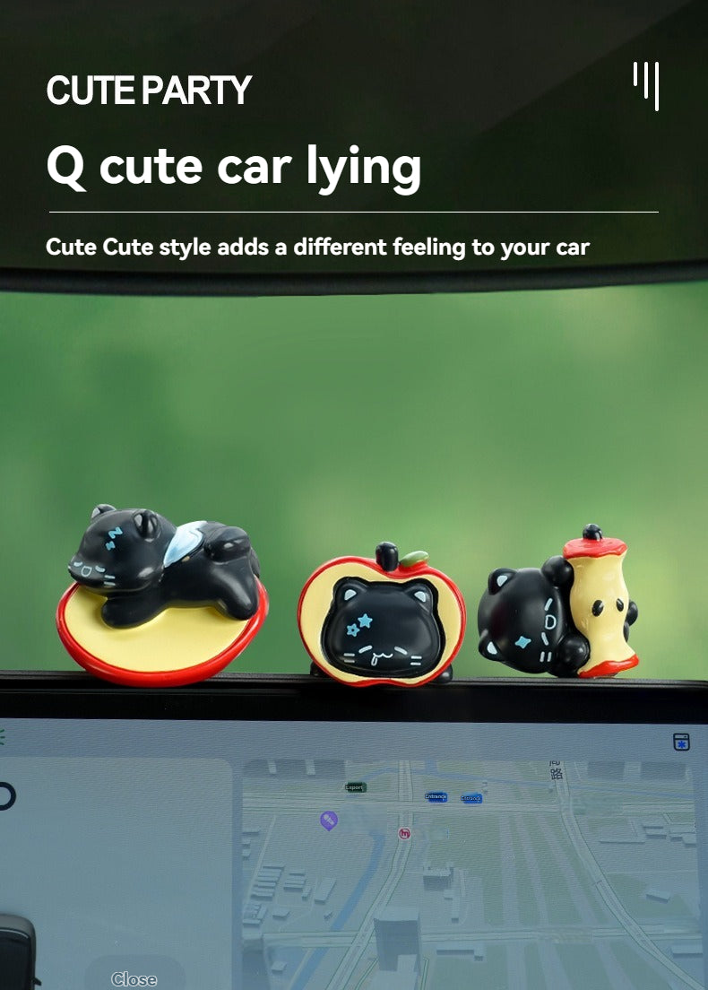 Cat car decoration decoration car center console