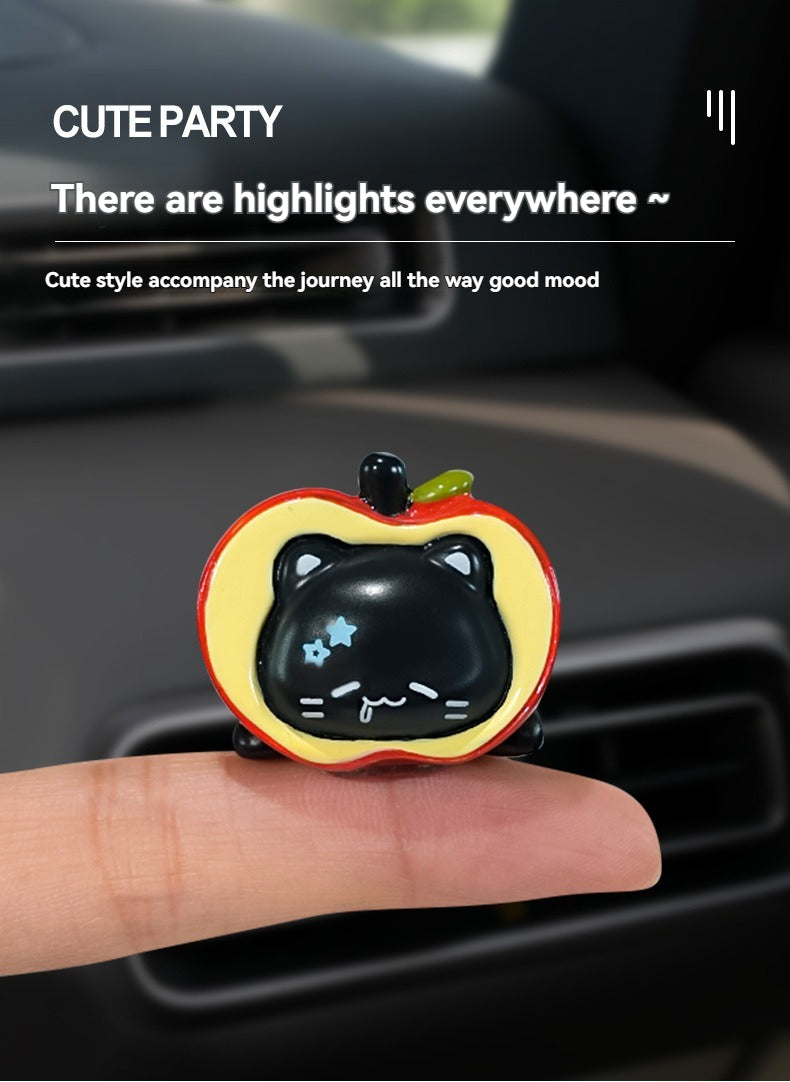 Cat car decoration decoration car center console